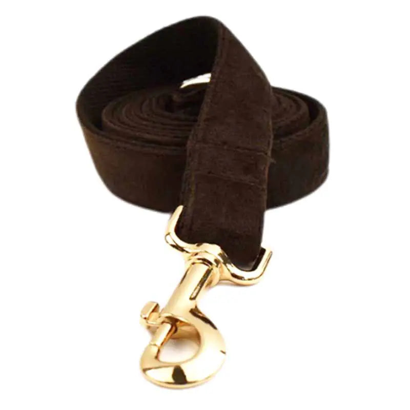 Velvet Fabric Dog Collar
